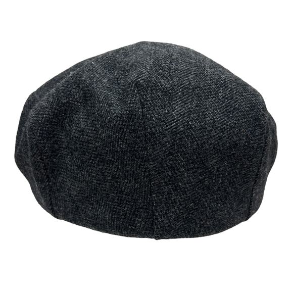 Vintage 80s Pendleton Grey Wool Newsboy Cap - Picture 4 of 10